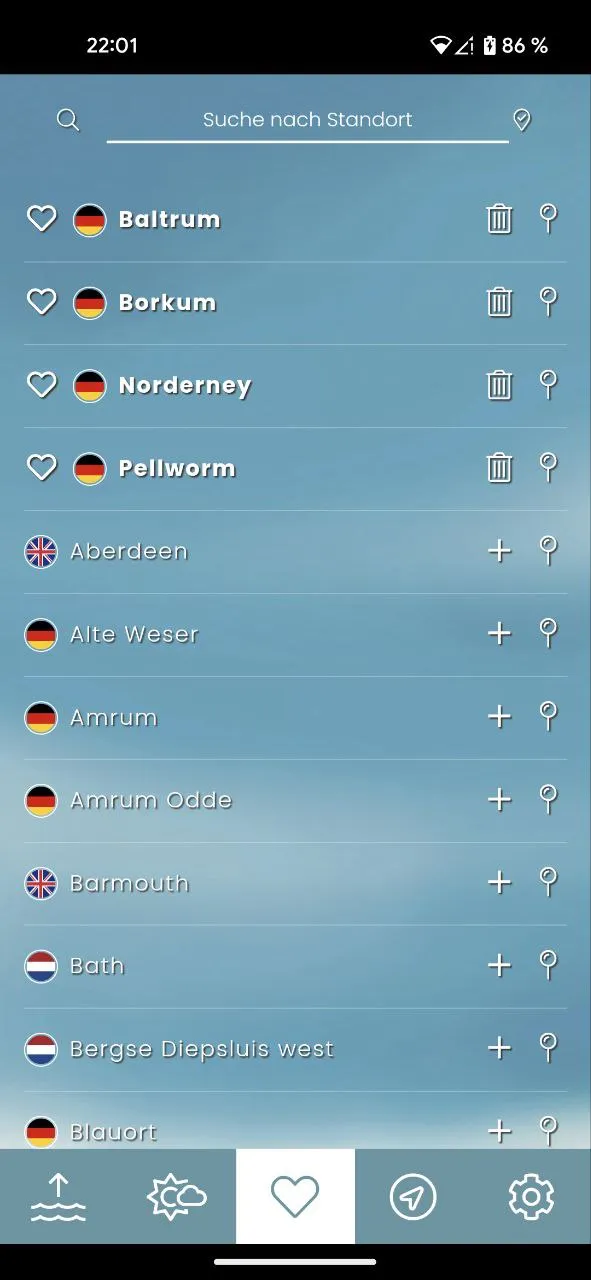 Nordsee Gezeiten | Indus Appstore | Screenshot