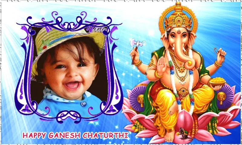 Ganesh Chaturthi Photo Frames | Indus Appstore | Screenshot