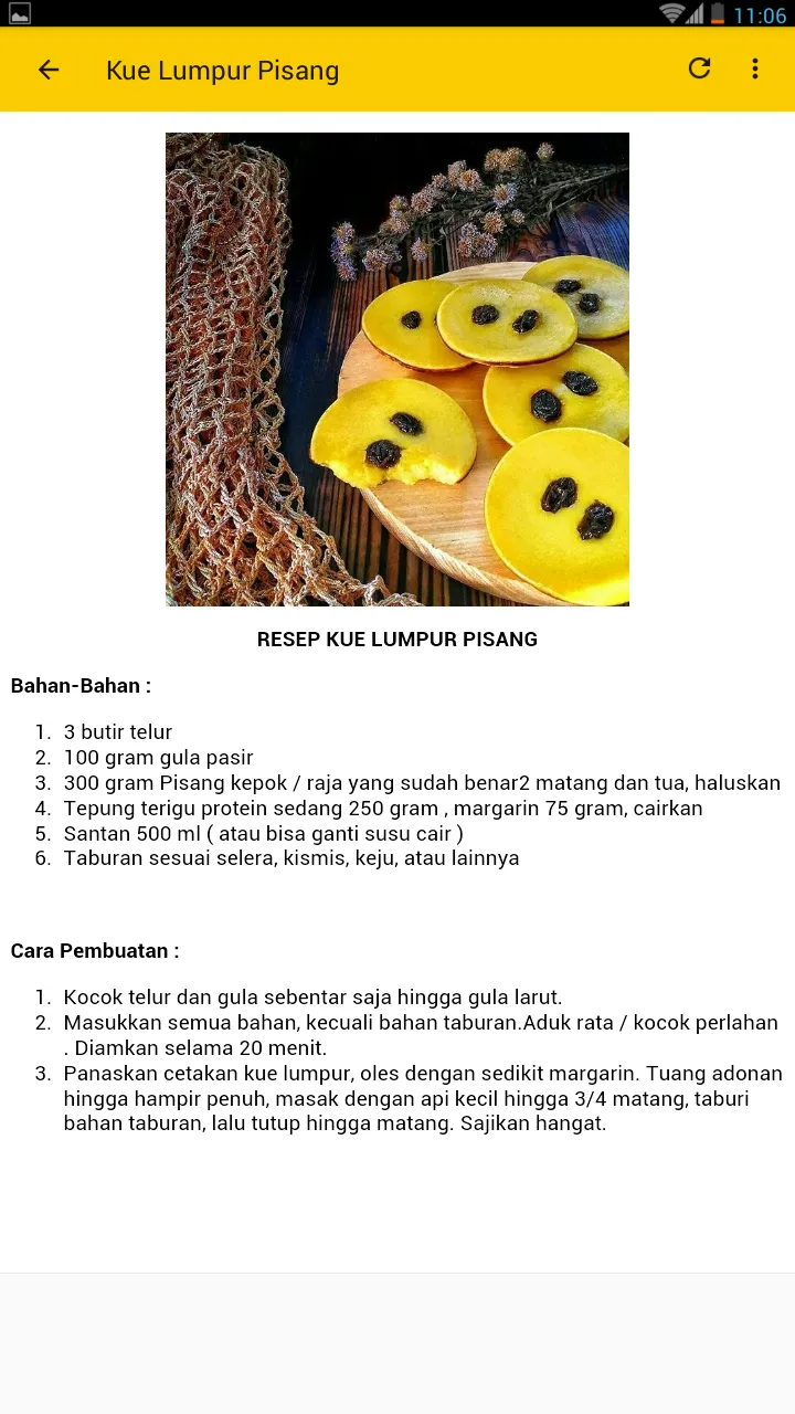 resep pisang terlengkap | Indus Appstore | Screenshot