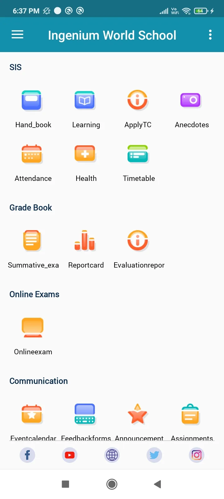 Ingenium World School | Indus Appstore | Screenshot