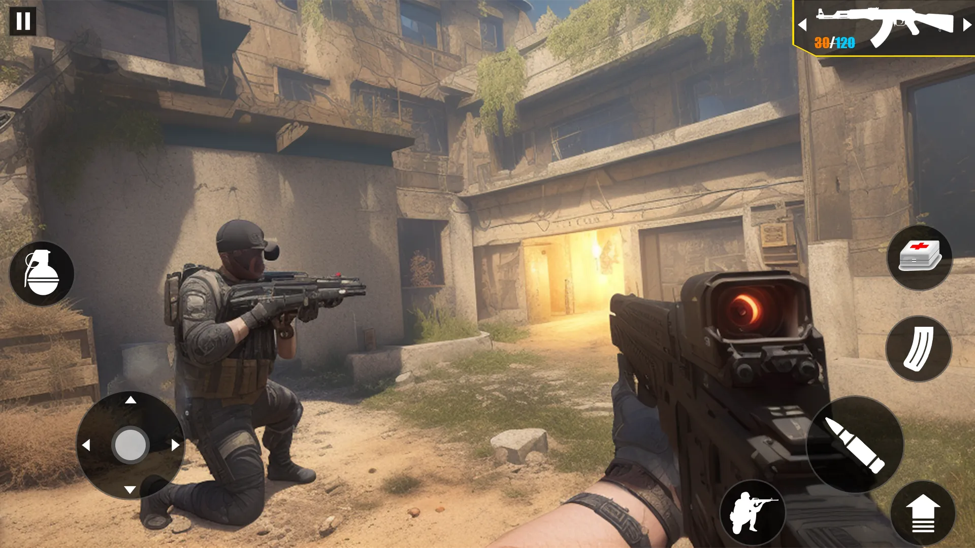 FPS Offline GunFire Shooting | Indus Appstore | Screenshot