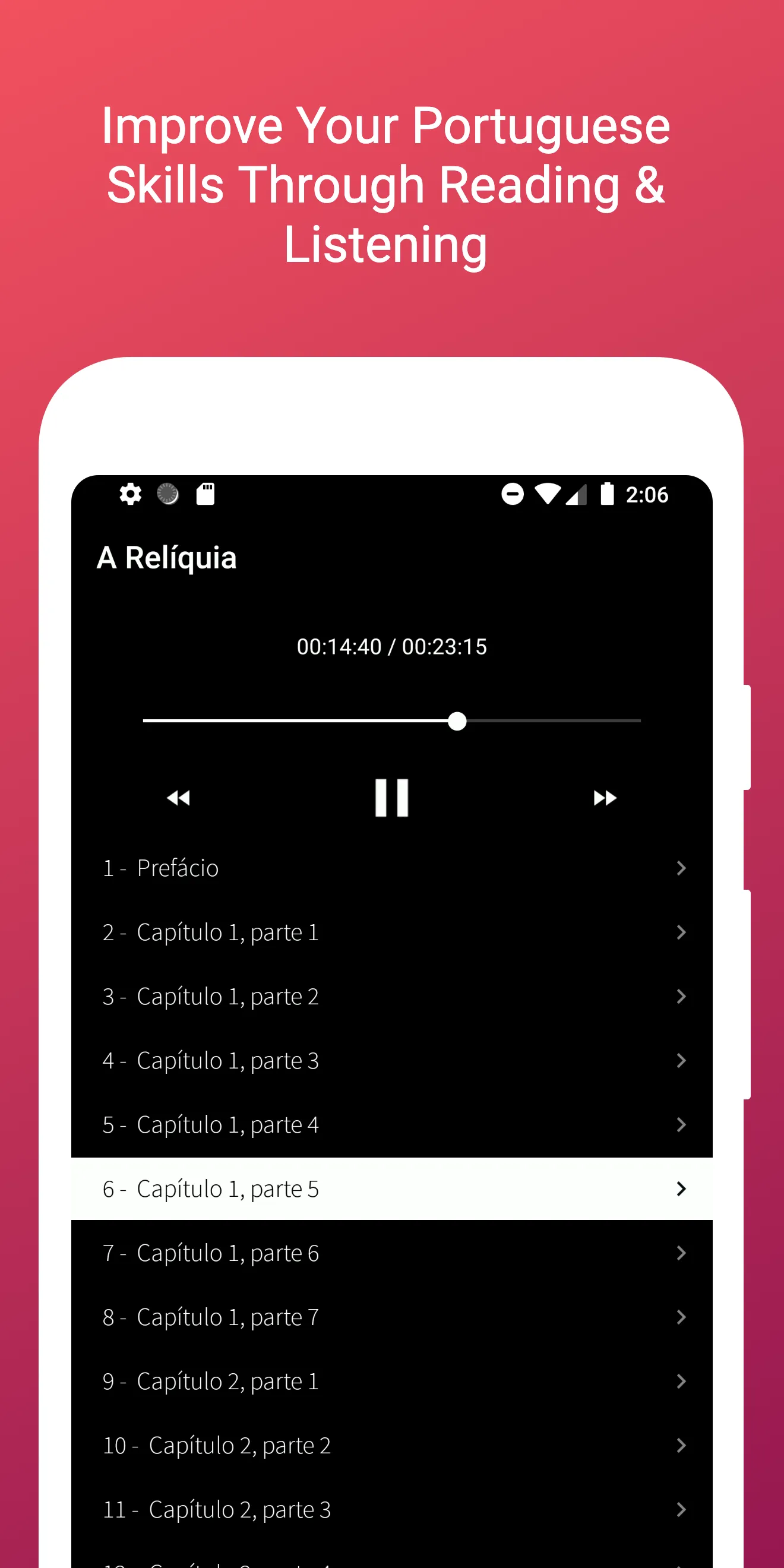 Portuguese Reading & Audiobook | Indus Appstore | Screenshot