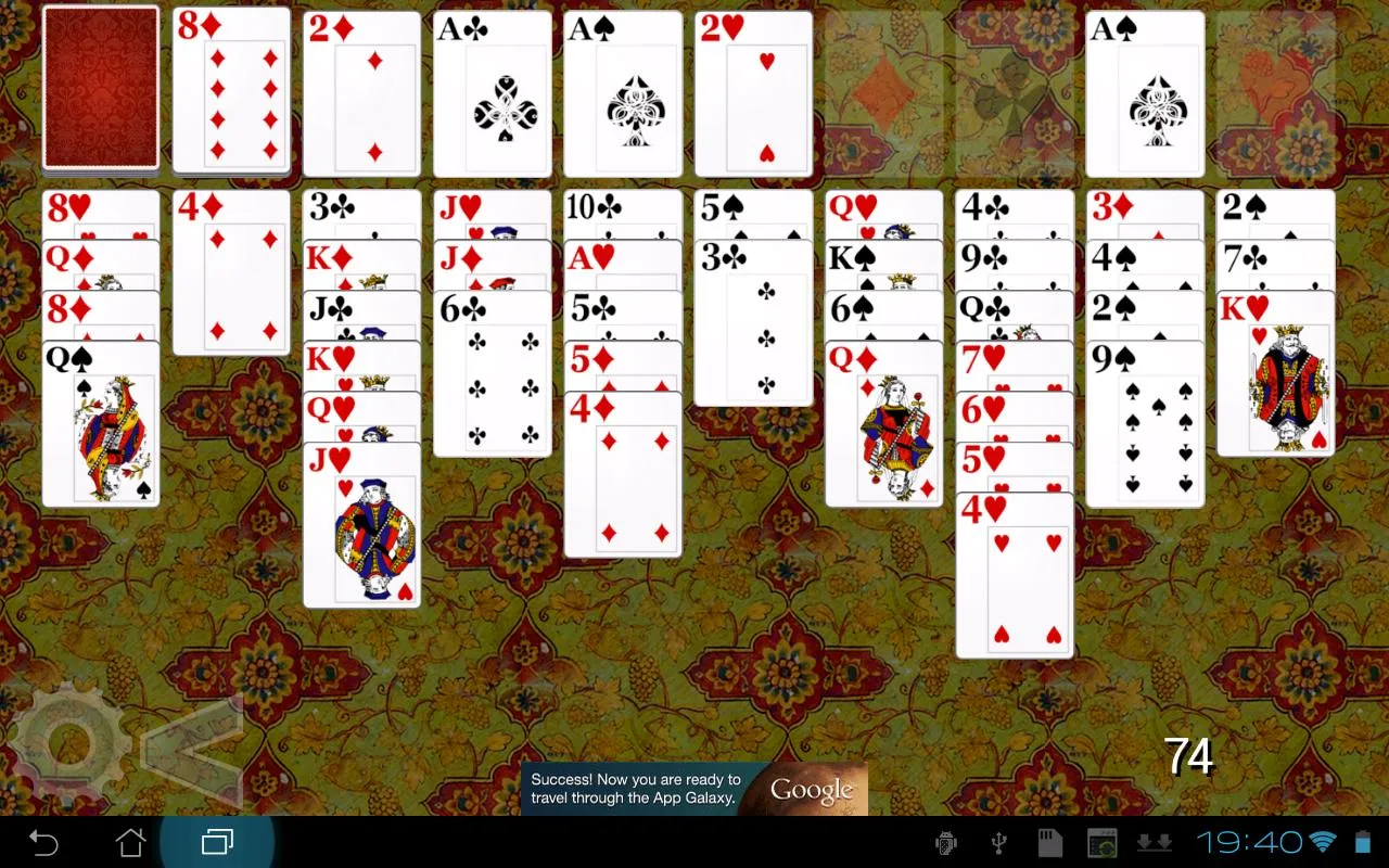 Forty Thieves Solitaire HD | Indus Appstore | Screenshot