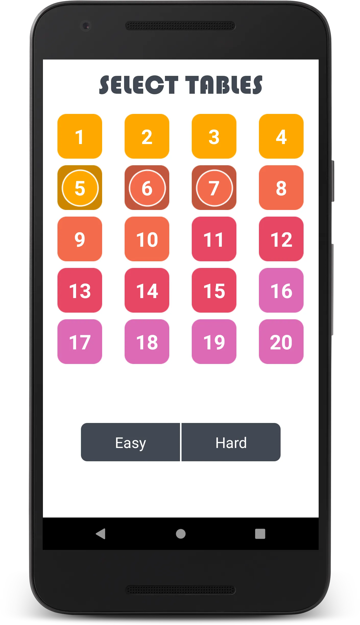 Times Table - Multiplication | Indus Appstore | Screenshot