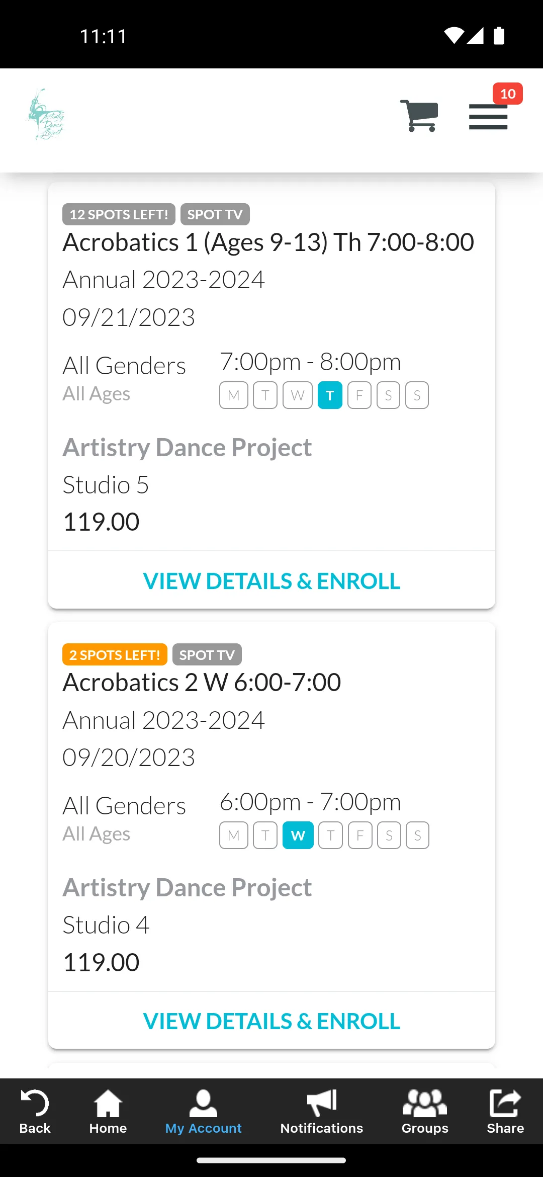 Artistry Dance Project | Indus Appstore | Screenshot