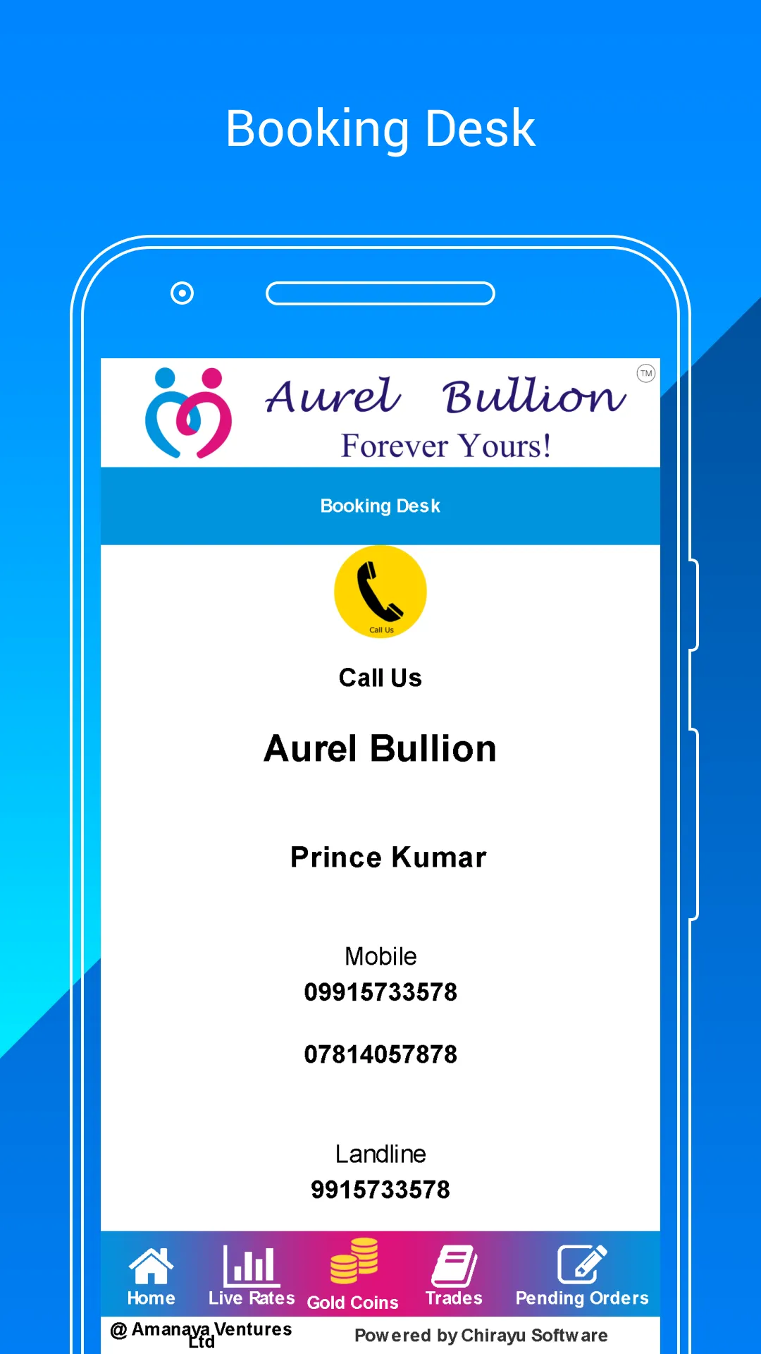 Aurel Bullion - Amanaya Ventur | Indus Appstore | Screenshot