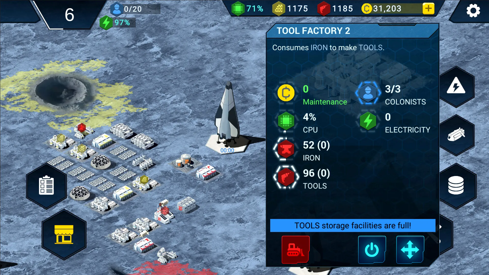 Pantenite Space Colony Sim | Indus Appstore | Screenshot