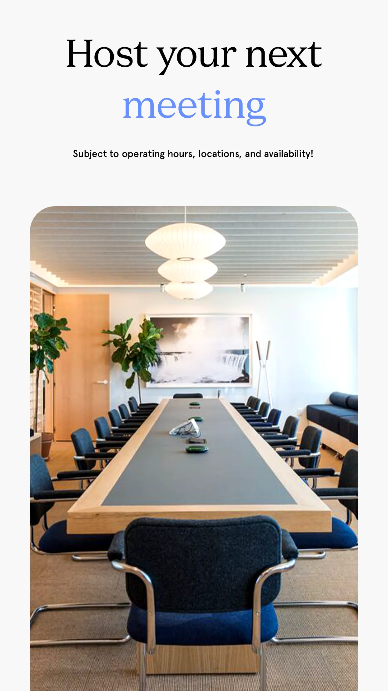 WeWork: Flexible Workspace | Indus Appstore | Screenshot