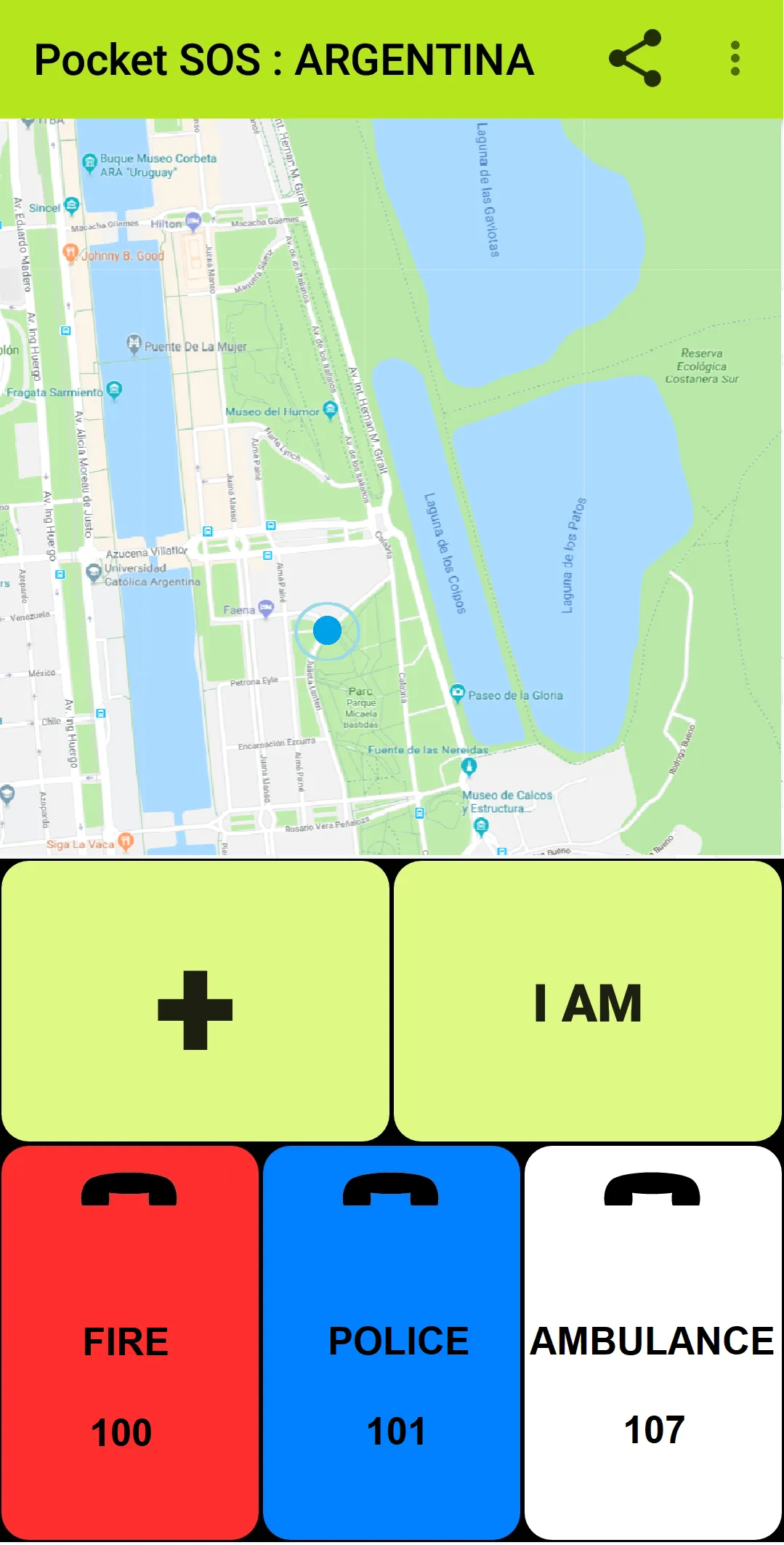 Pocket SOS by Amasele | Indus Appstore | Screenshot