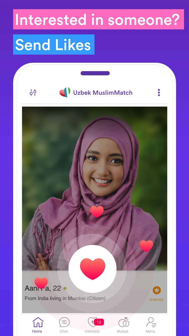 Uzbek Muslimmatch App | Indus Appstore | Screenshot