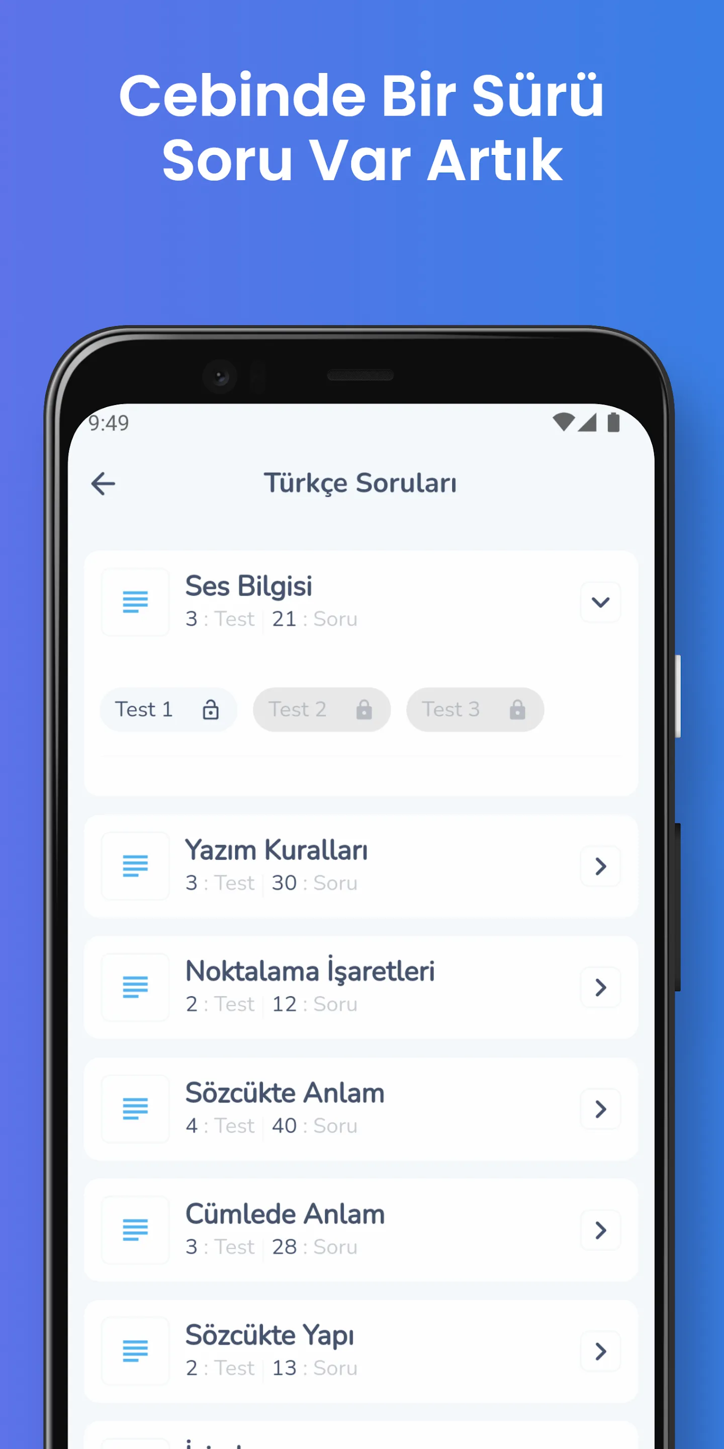 Edebiyat ve Türkçe Soru Çöz | Indus Appstore | Screenshot