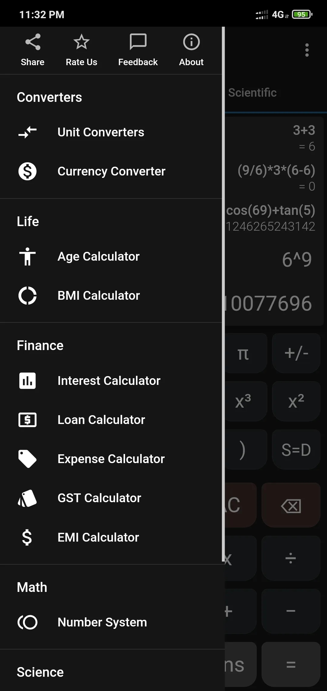 Scientific Calculator | Indus Appstore | Screenshot