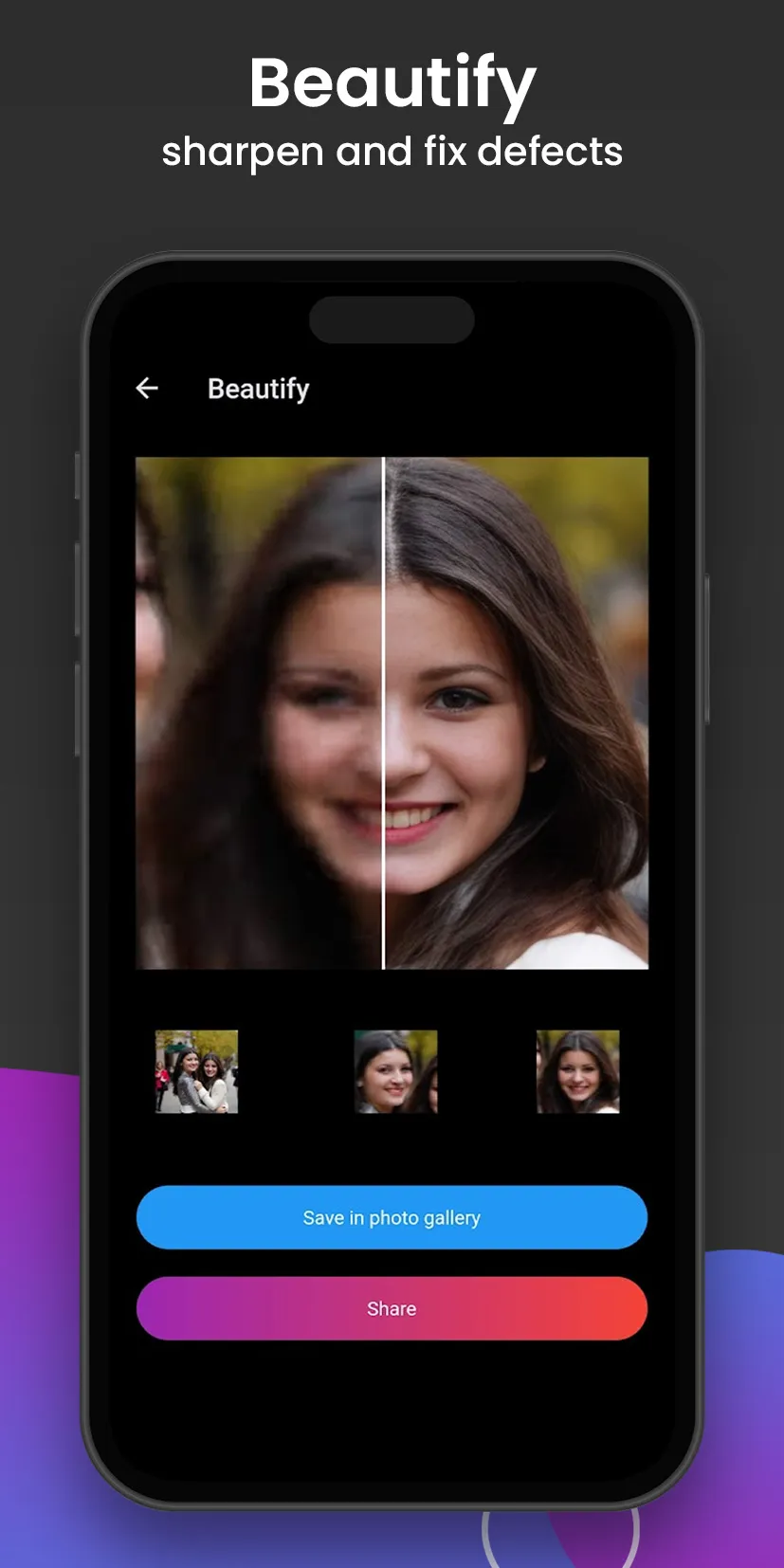 AI Photo Enhancer: FixMyPhotos | Indus Appstore | Screenshot