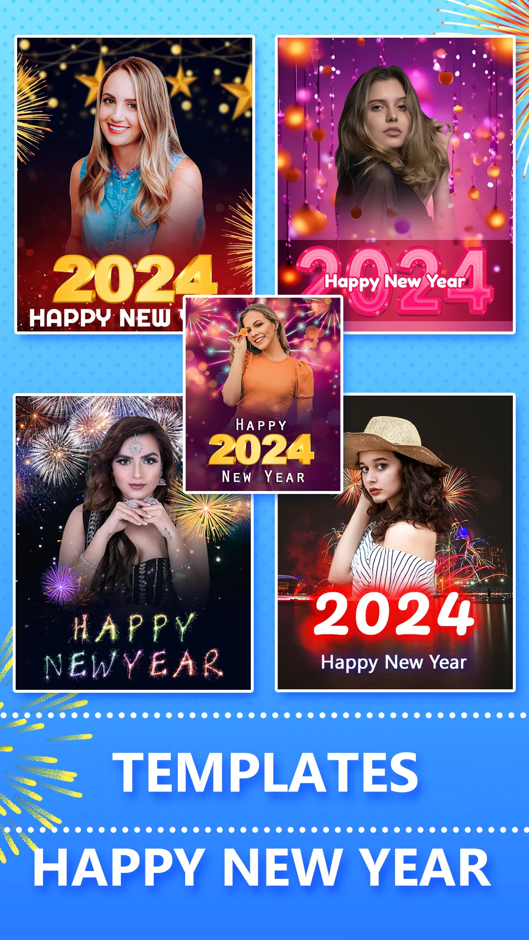 2024 New Year Frames | Indus Appstore | Screenshot