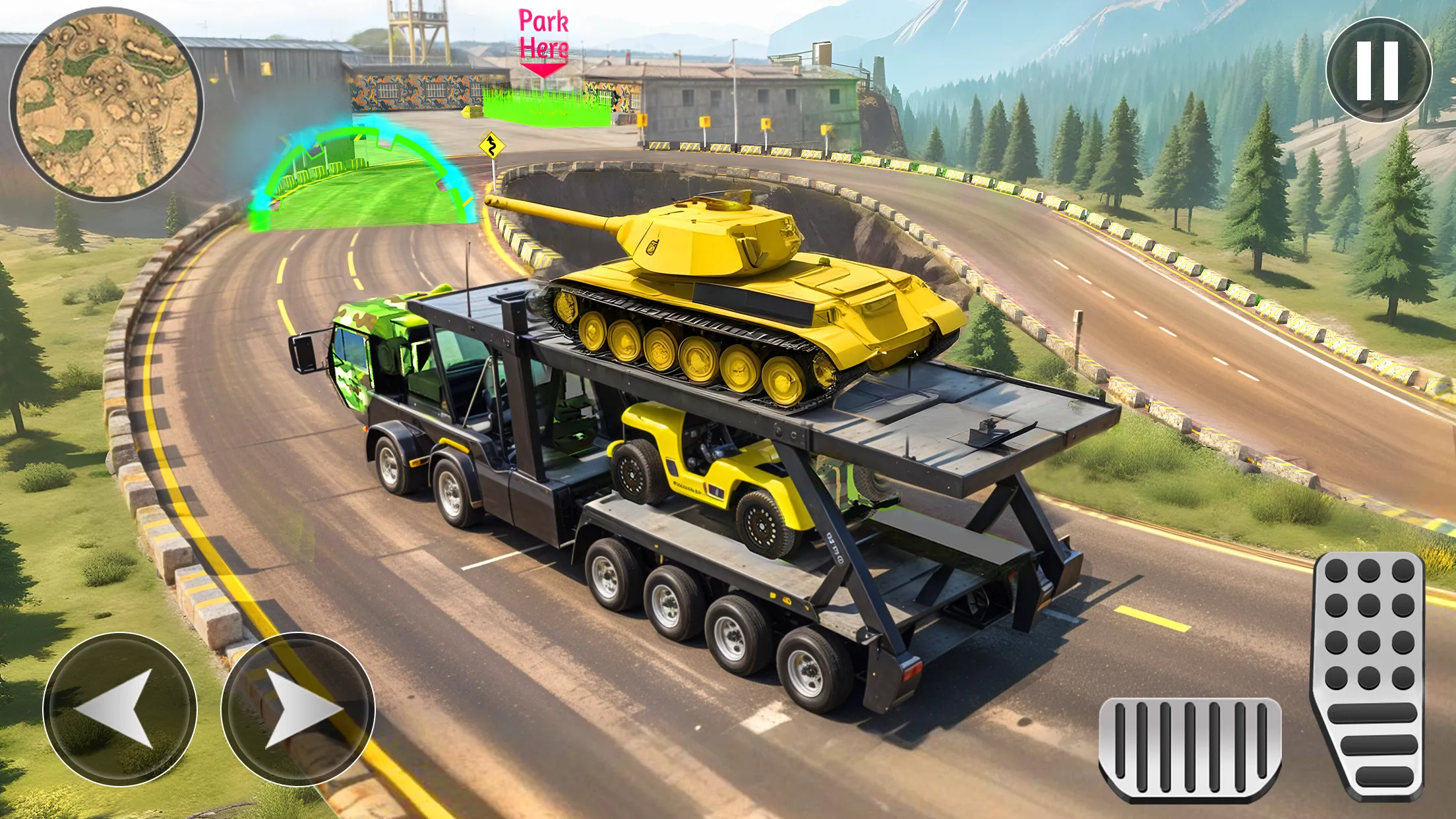 Army Cargo Truck Driving Games | Indus Appstore | Screenshot