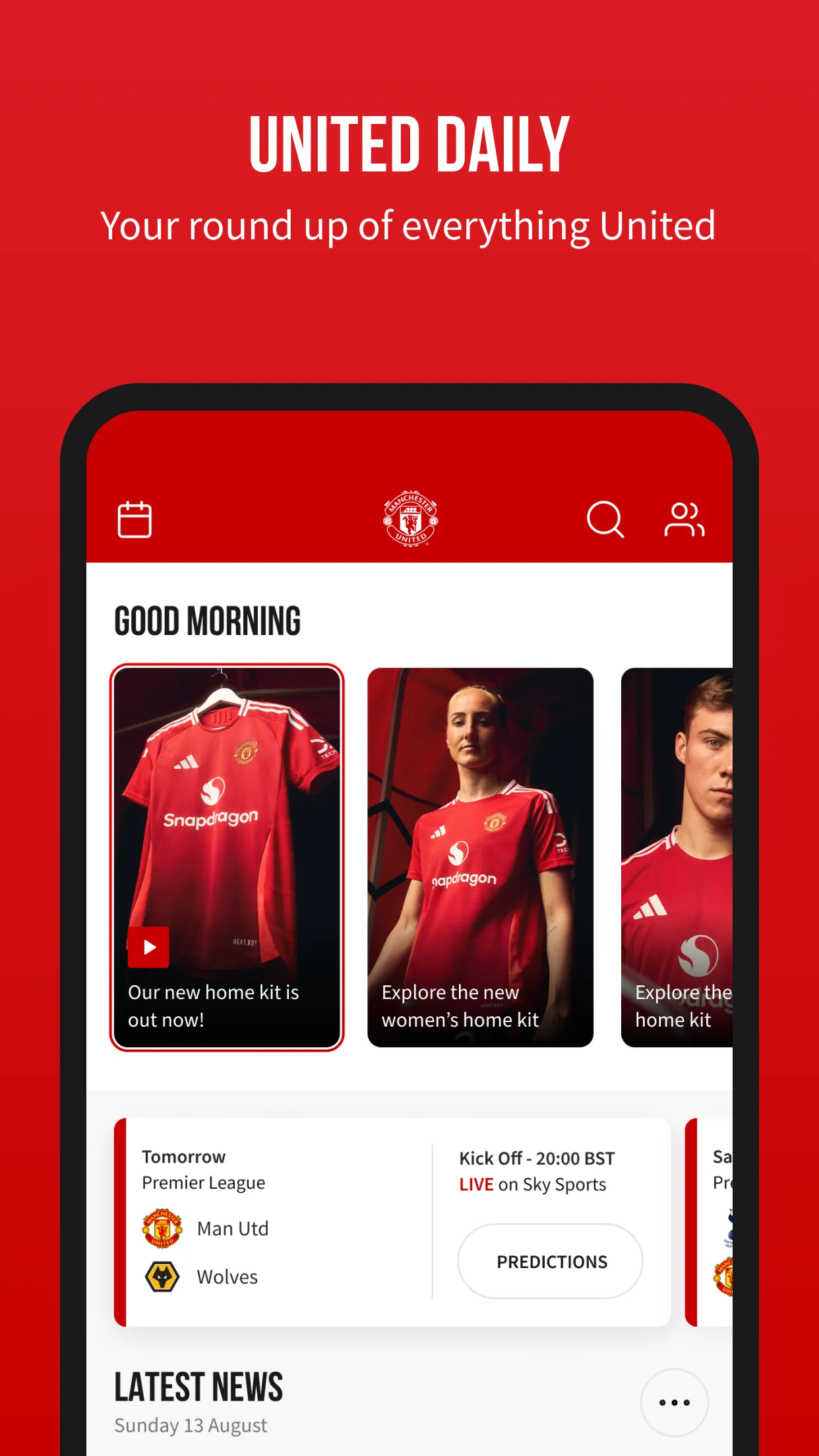 Manchester United Official App | Indus Appstore | Screenshot