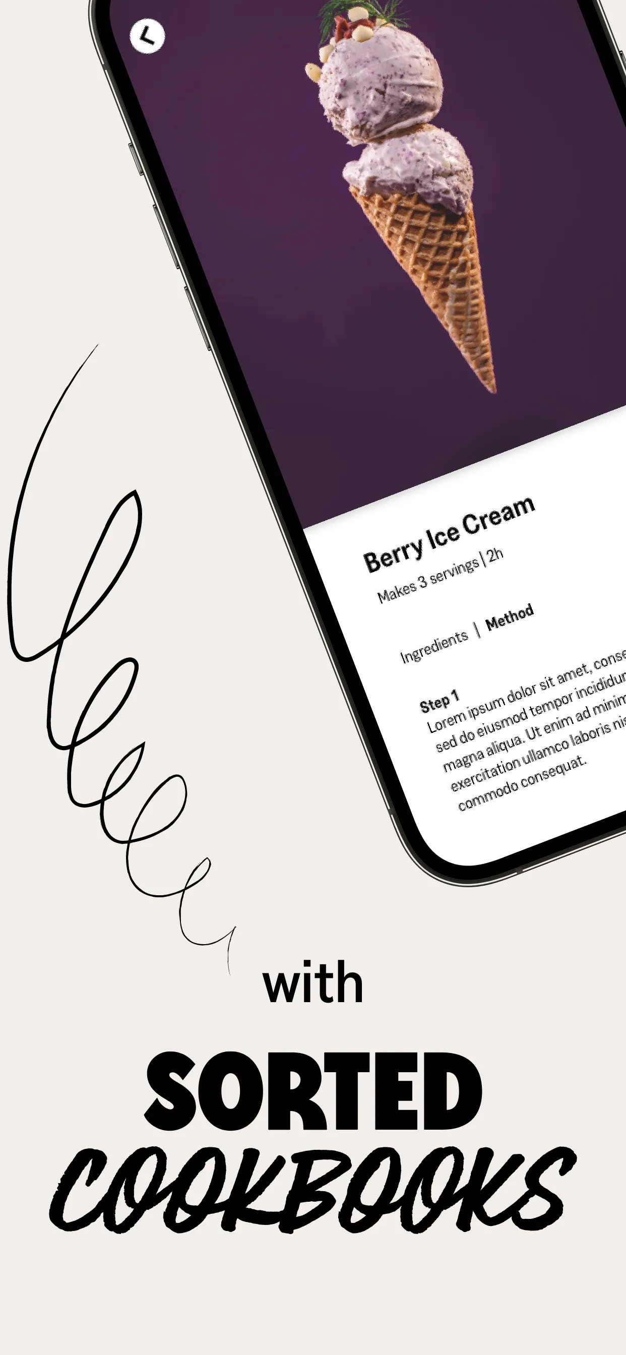 Cookbooks by Sorted Food | Indus Appstore | Screenshot