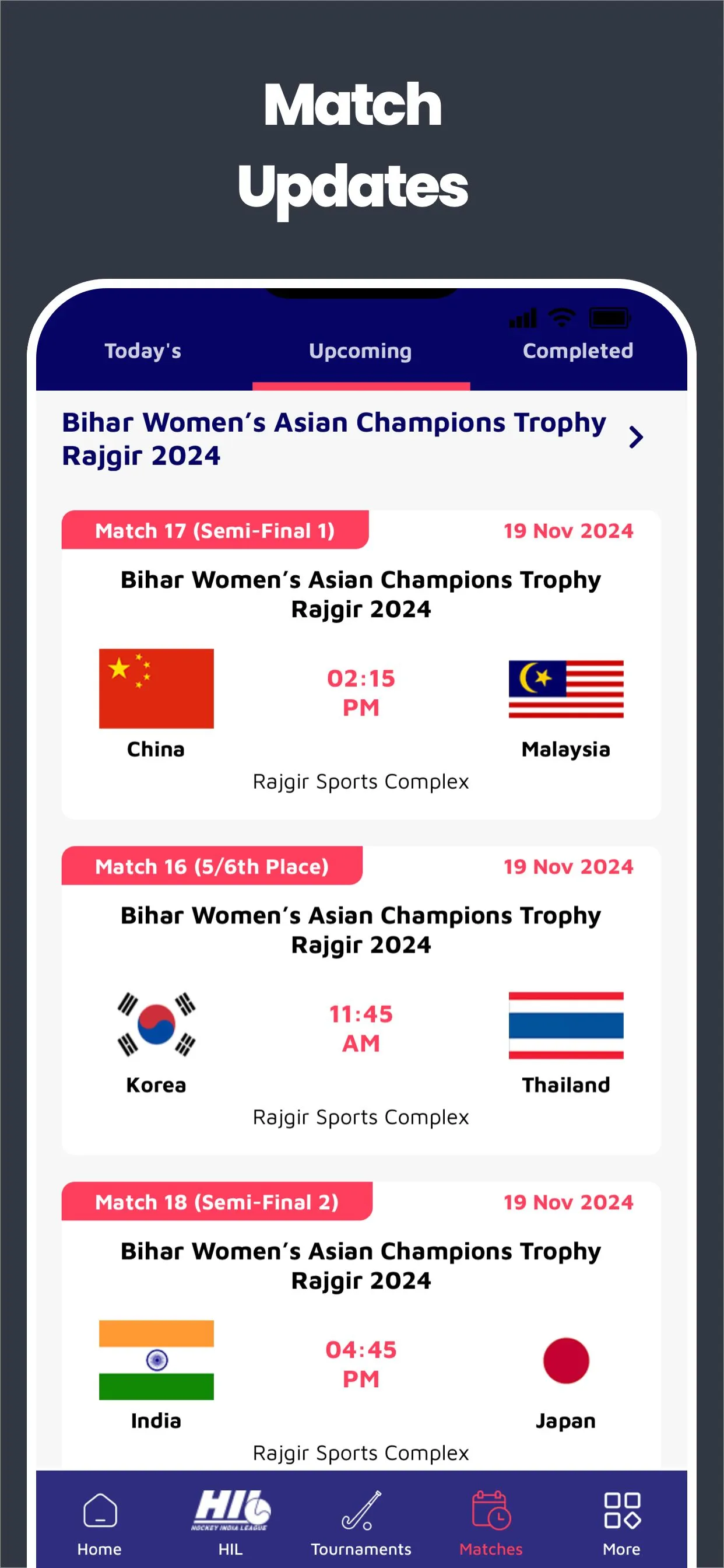 Hockey India | Indus Appstore | Screenshot