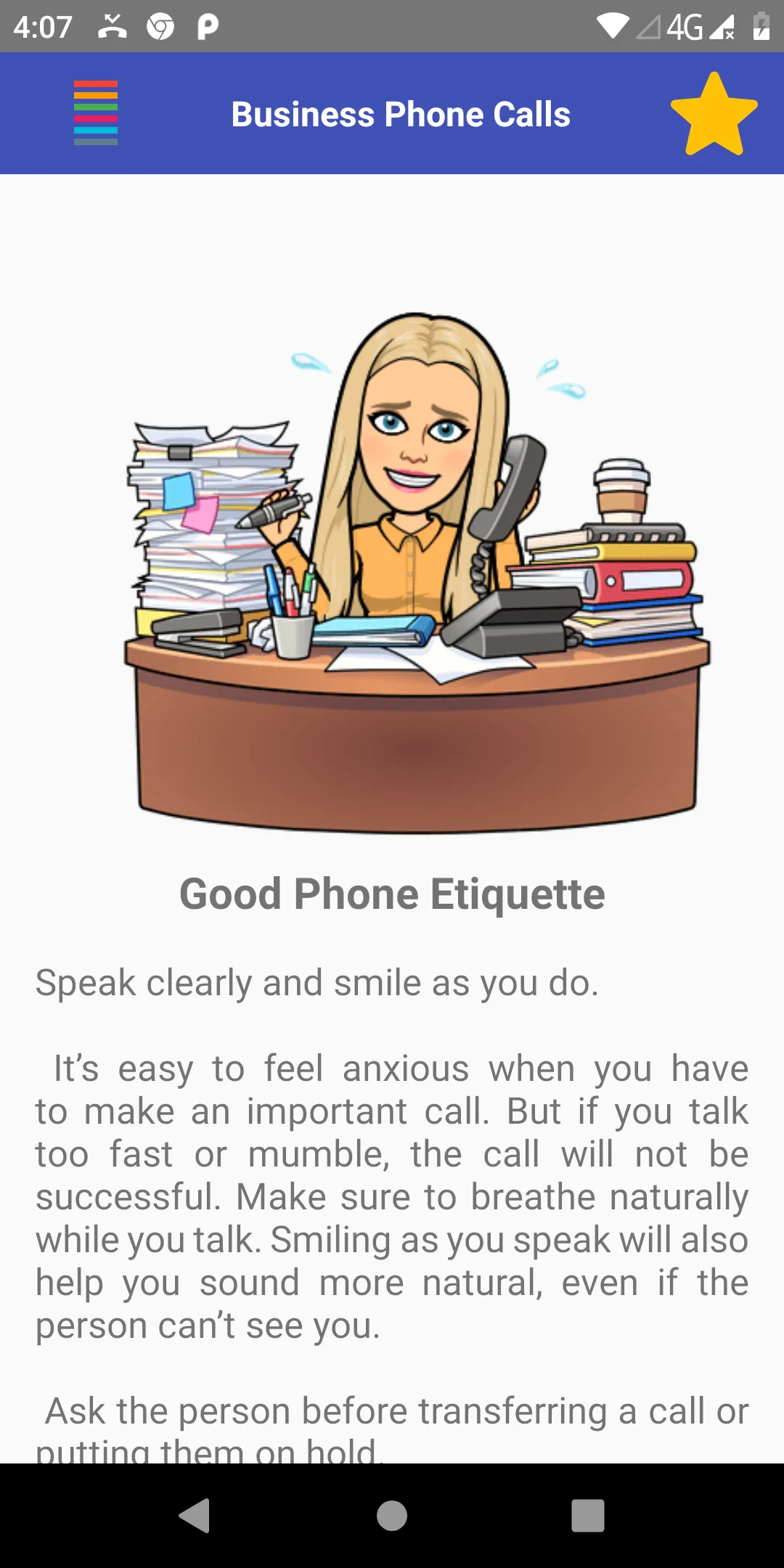 Effective Business Calls | Indus Appstore | Screenshot