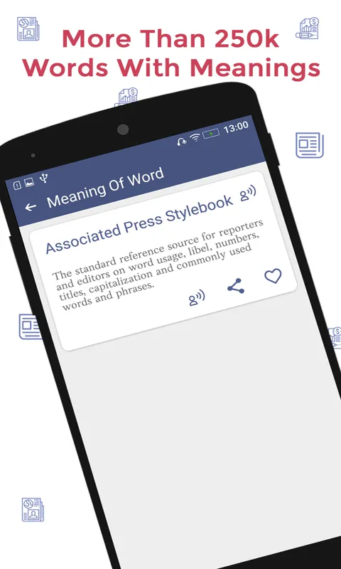 Journalism Dictionary | Indus Appstore | Screenshot