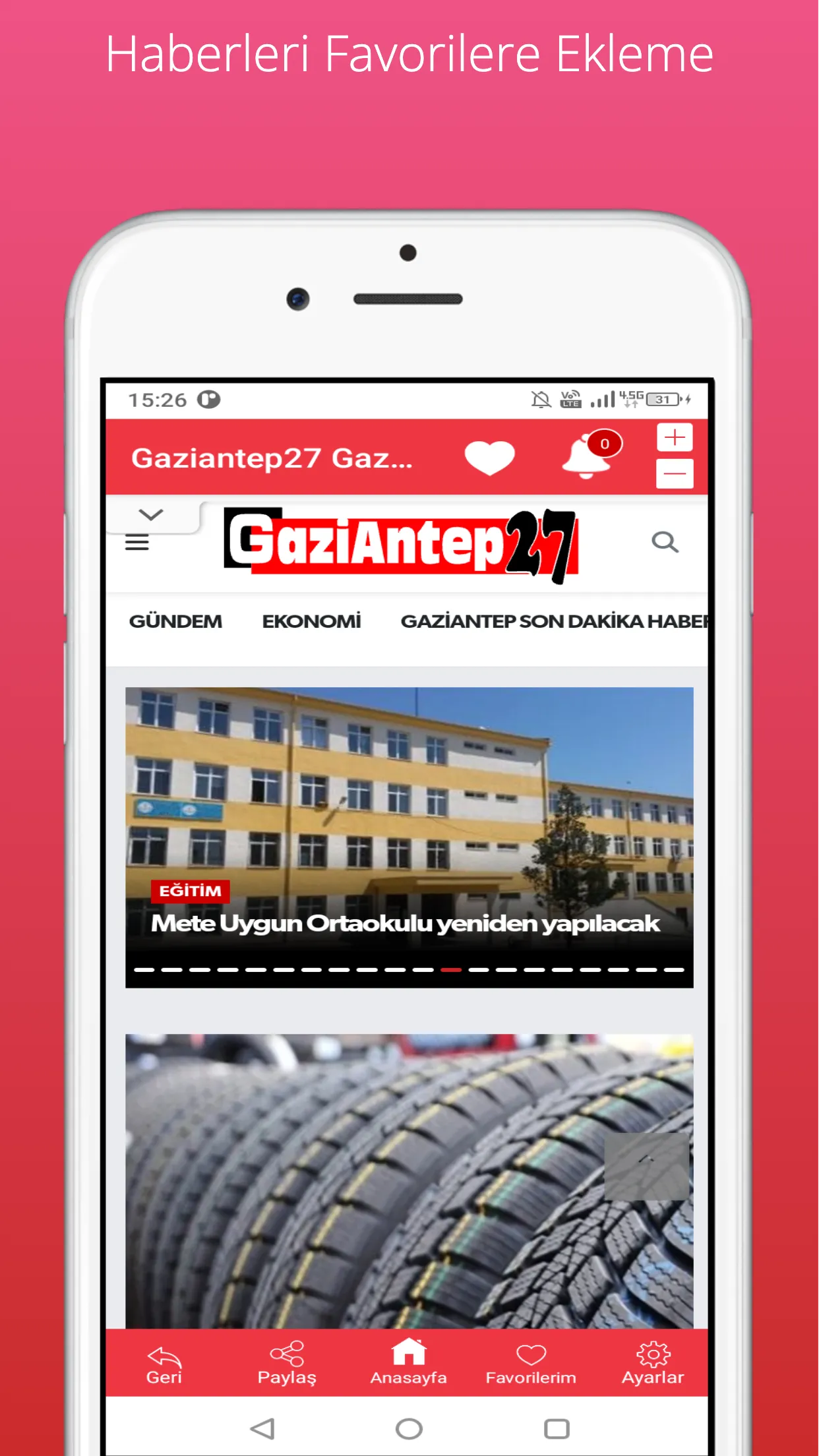 Gaziantep27 Gazetesi | Indus Appstore | Screenshot