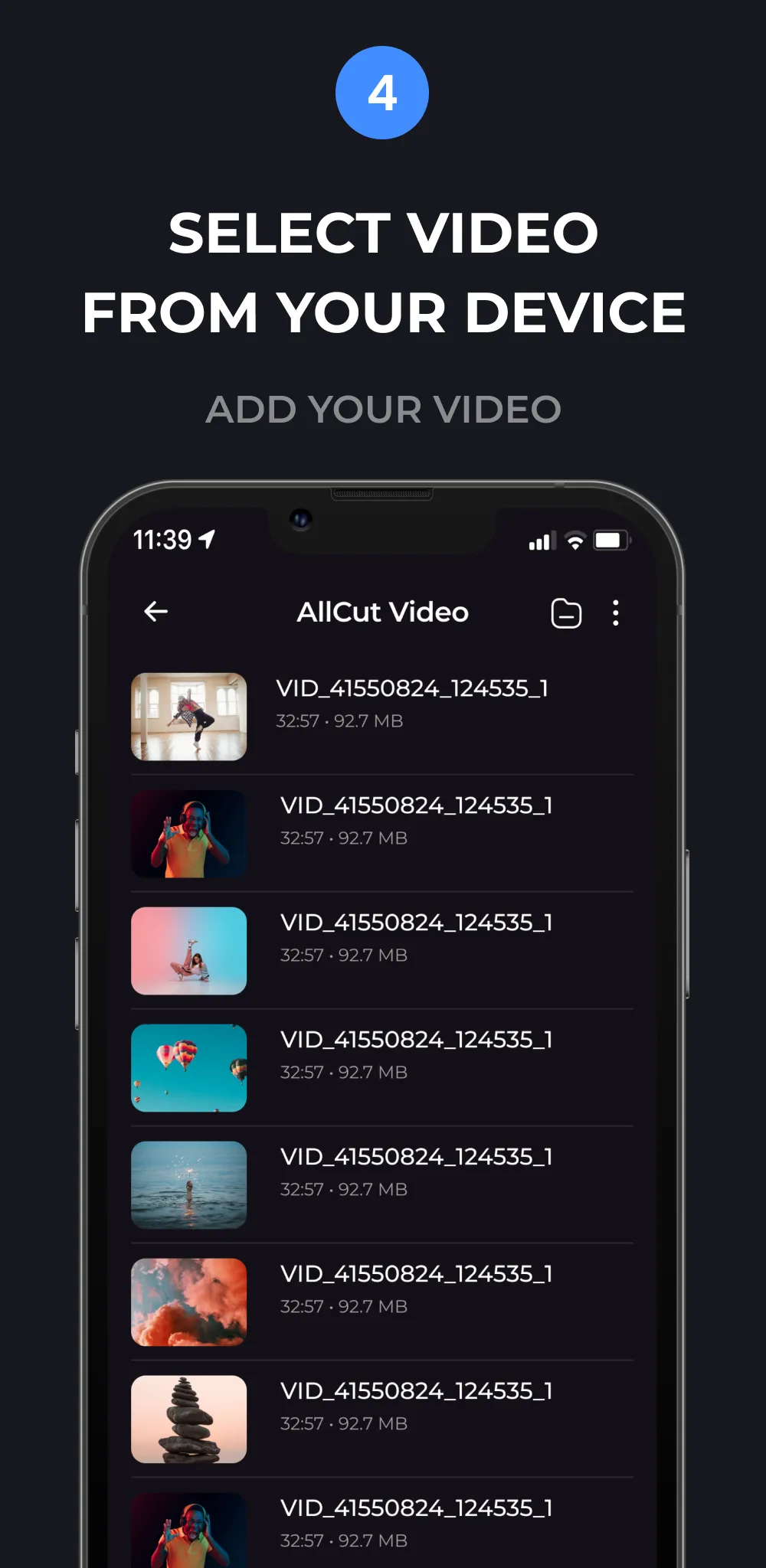 AllCut All in one Video Editor | Indus Appstore | Screenshot