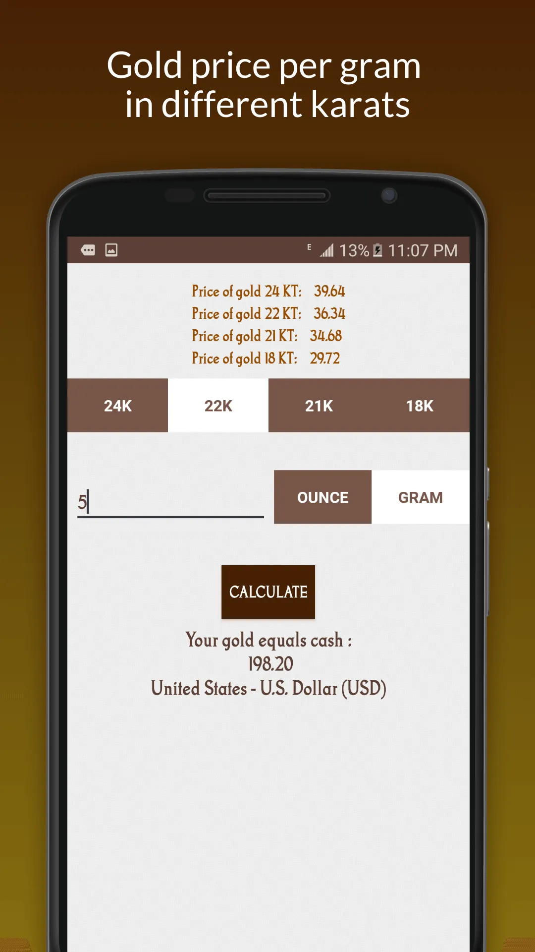 Gold Price | Indus Appstore | Screenshot