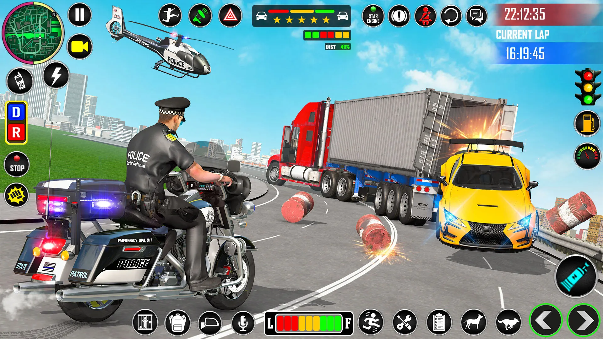 Indian Bike Crime Chase Games | Indus Appstore | Screenshot