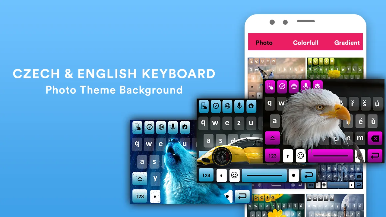 Czech Language Keyboard | Indus Appstore | Screenshot