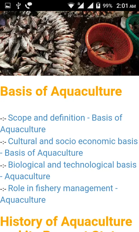 Aquaculture Study App | Indus Appstore | Screenshot