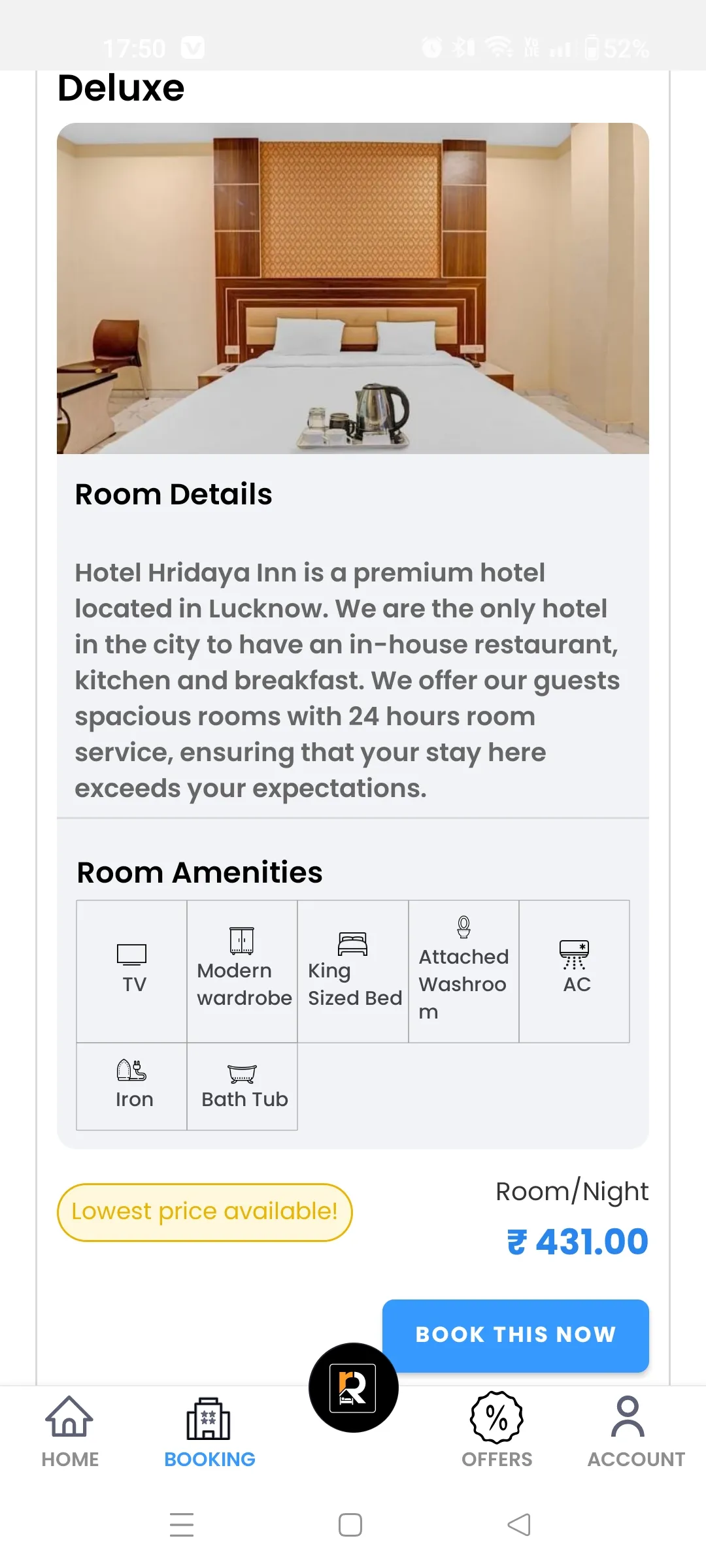 RROOMS : HOTEL BOOKING APP | Indus Appstore | Screenshot