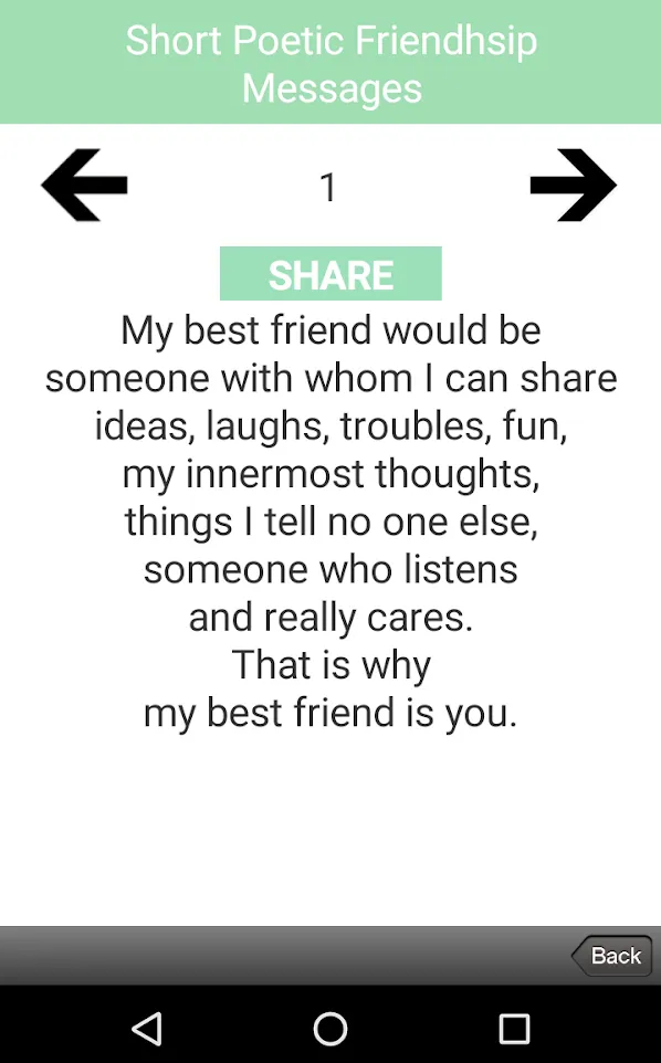 Friendship Quotes & Messages | Indus Appstore | Screenshot