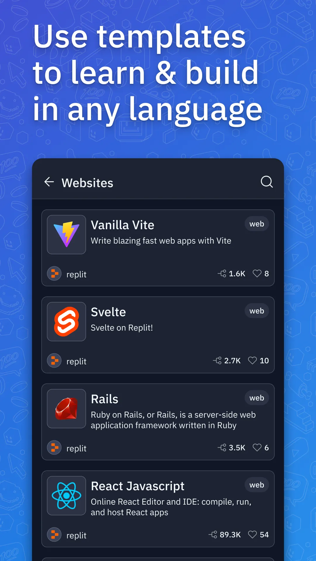 Replit: Idea to software, fast | Indus Appstore | Screenshot