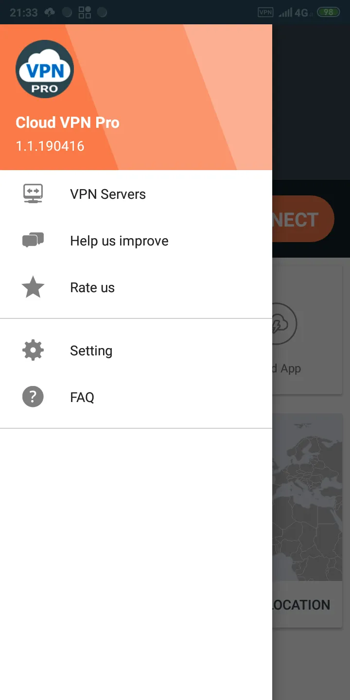 Cloud VPN - Secure VPN Proxy | Indus Appstore | Screenshot