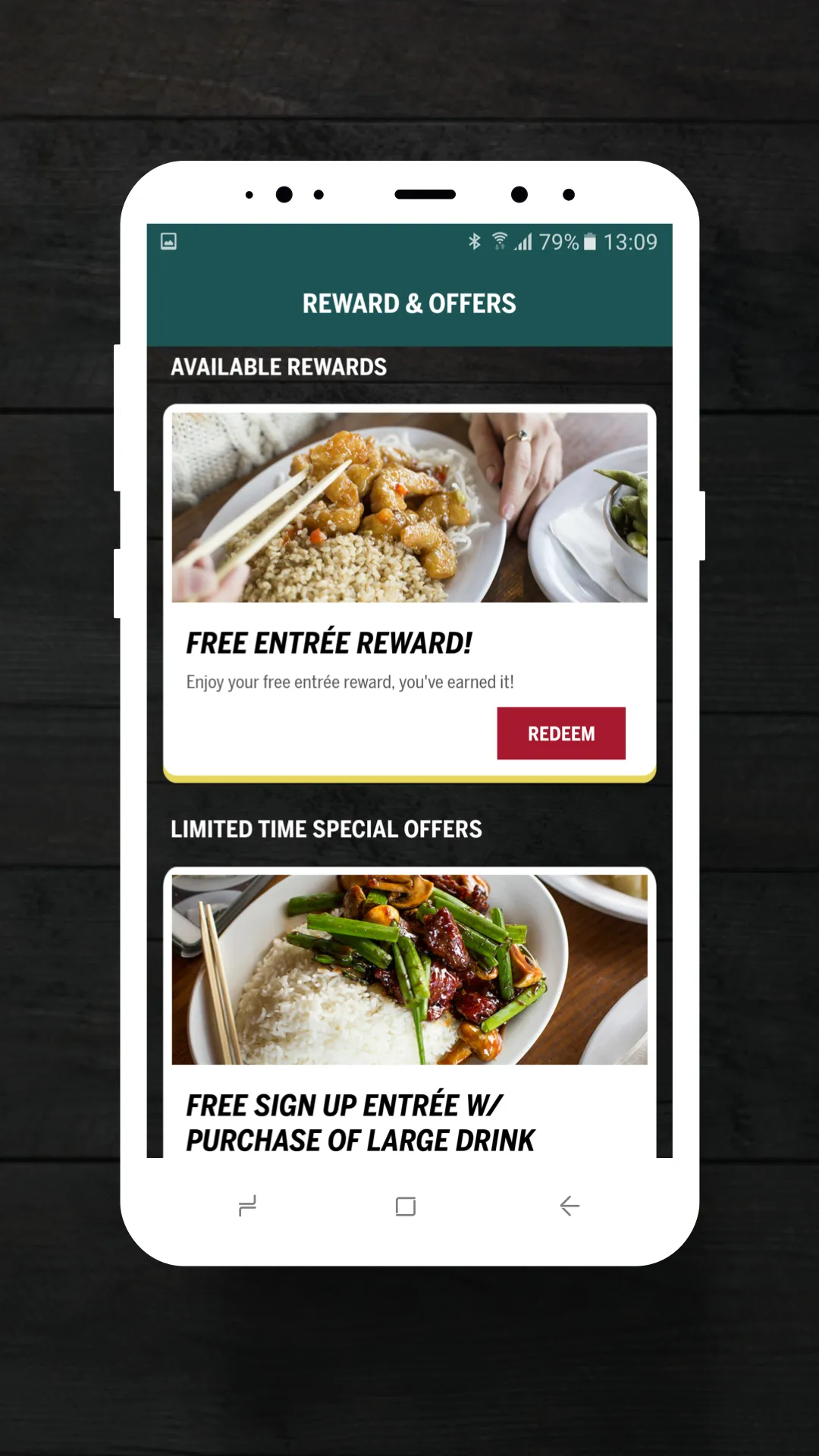 Pei Wei Online Ordering | Indus Appstore | Screenshot