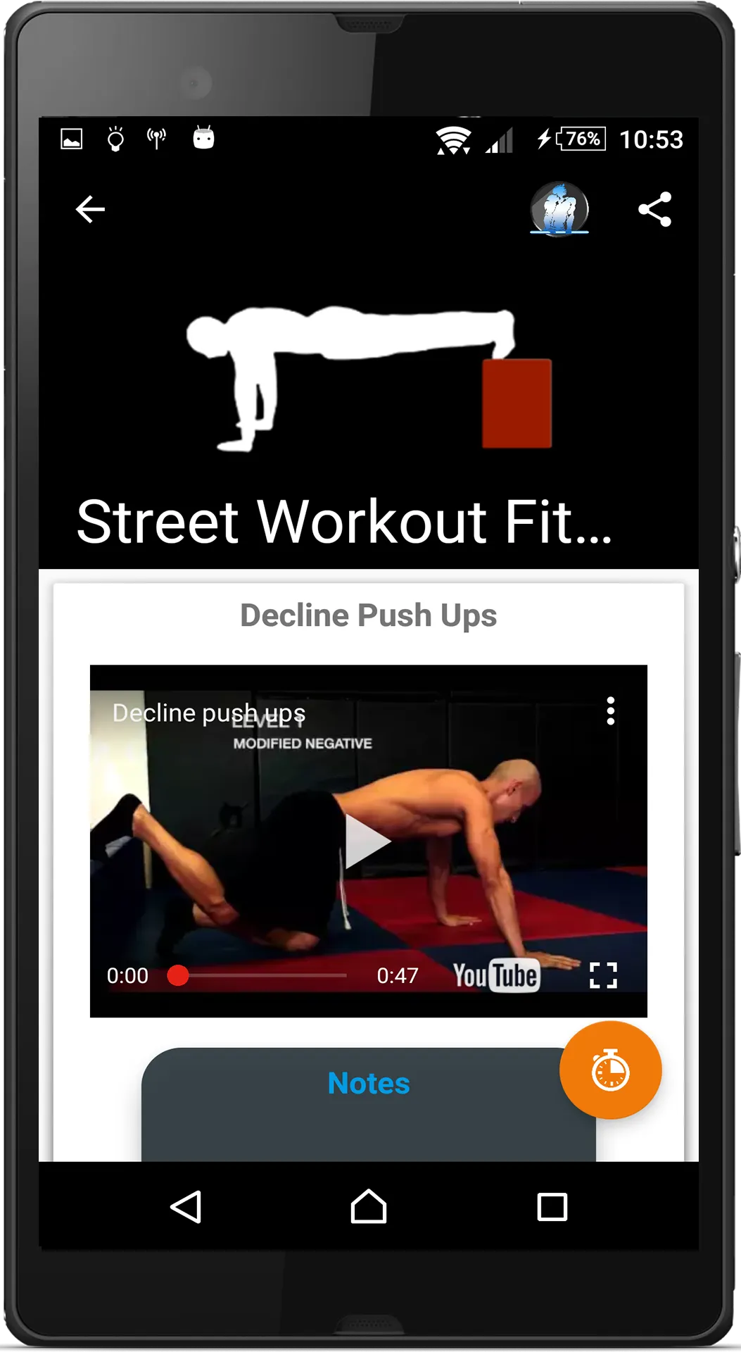 Street Workouts Calisthenics | Indus Appstore | Screenshot