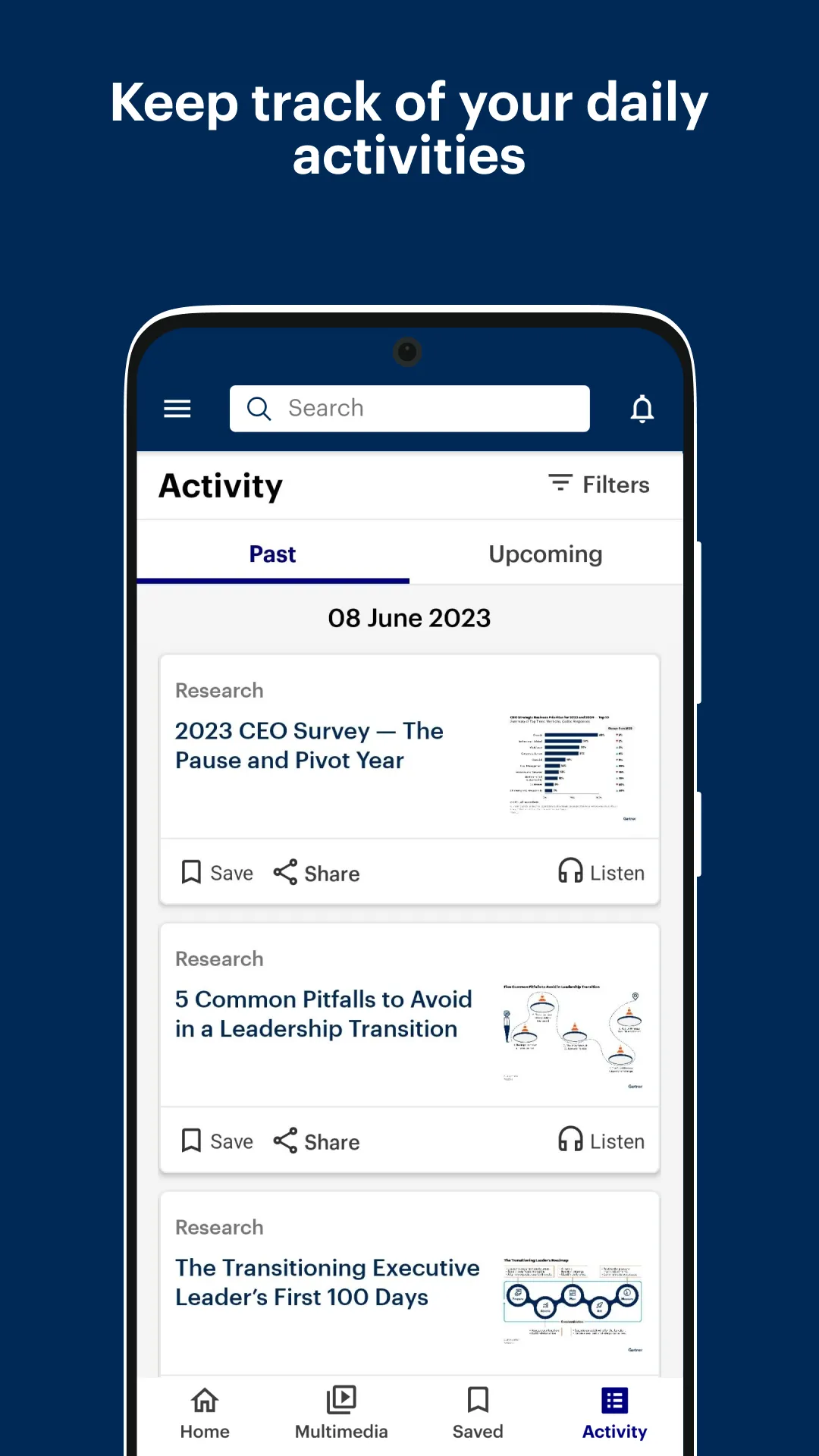 Gartner | Indus Appstore | Screenshot