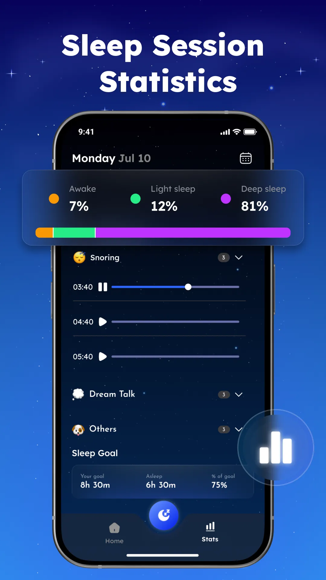 Sleep Tracker - Smart Alarm | Indus Appstore | Screenshot