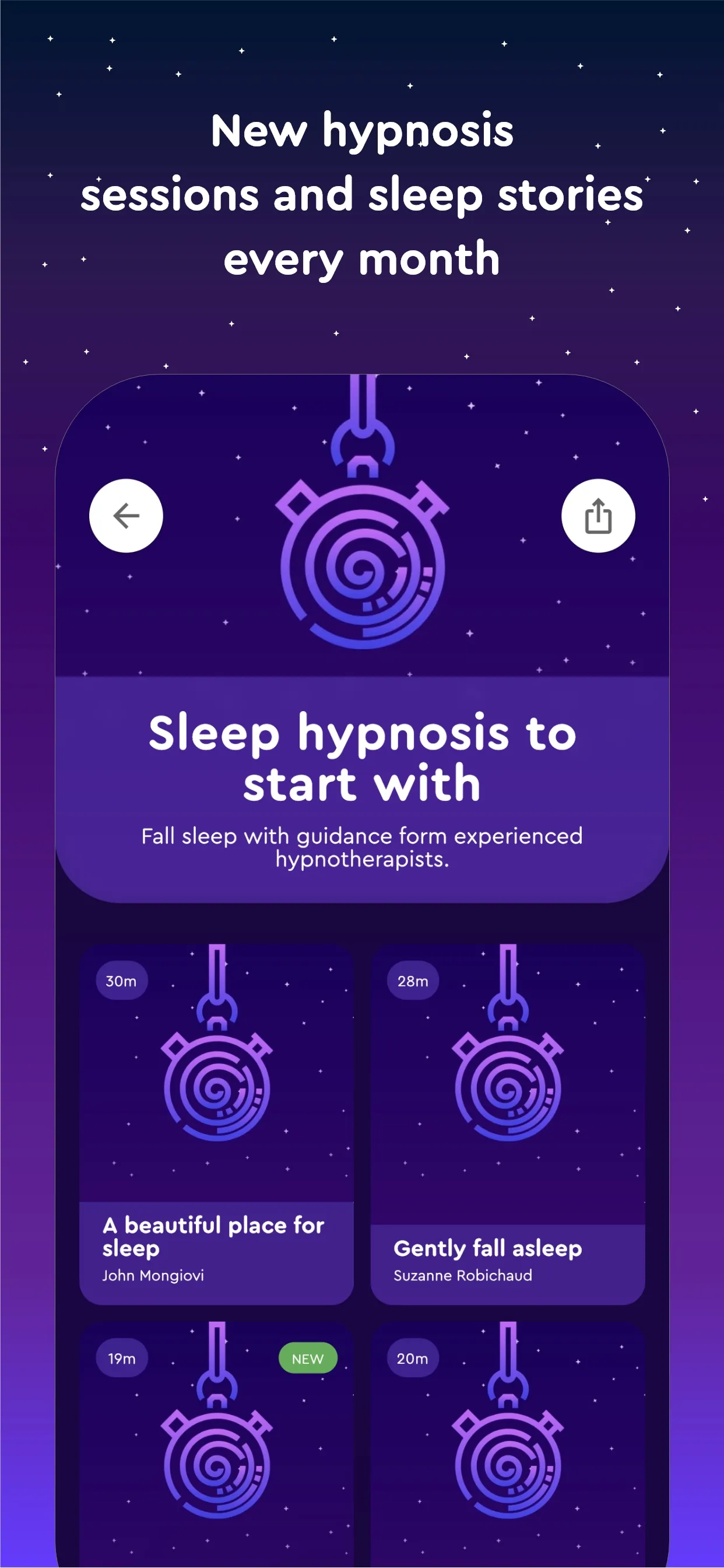 hypnu: Sleep hypnosis | Indus Appstore | Screenshot