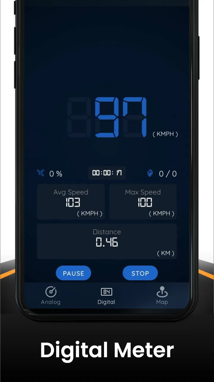 Gps Speedometer- Trip Meter | Indus Appstore | Screenshot