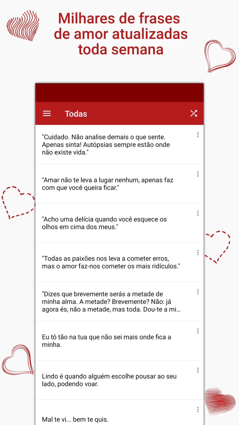 Frases de Amor | Indus Appstore | Screenshot