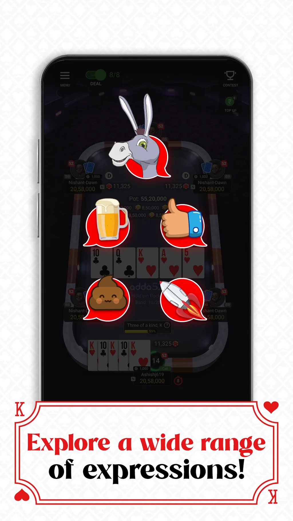 Play Poker Games Online Adda52 | Indus Appstore | Screenshot