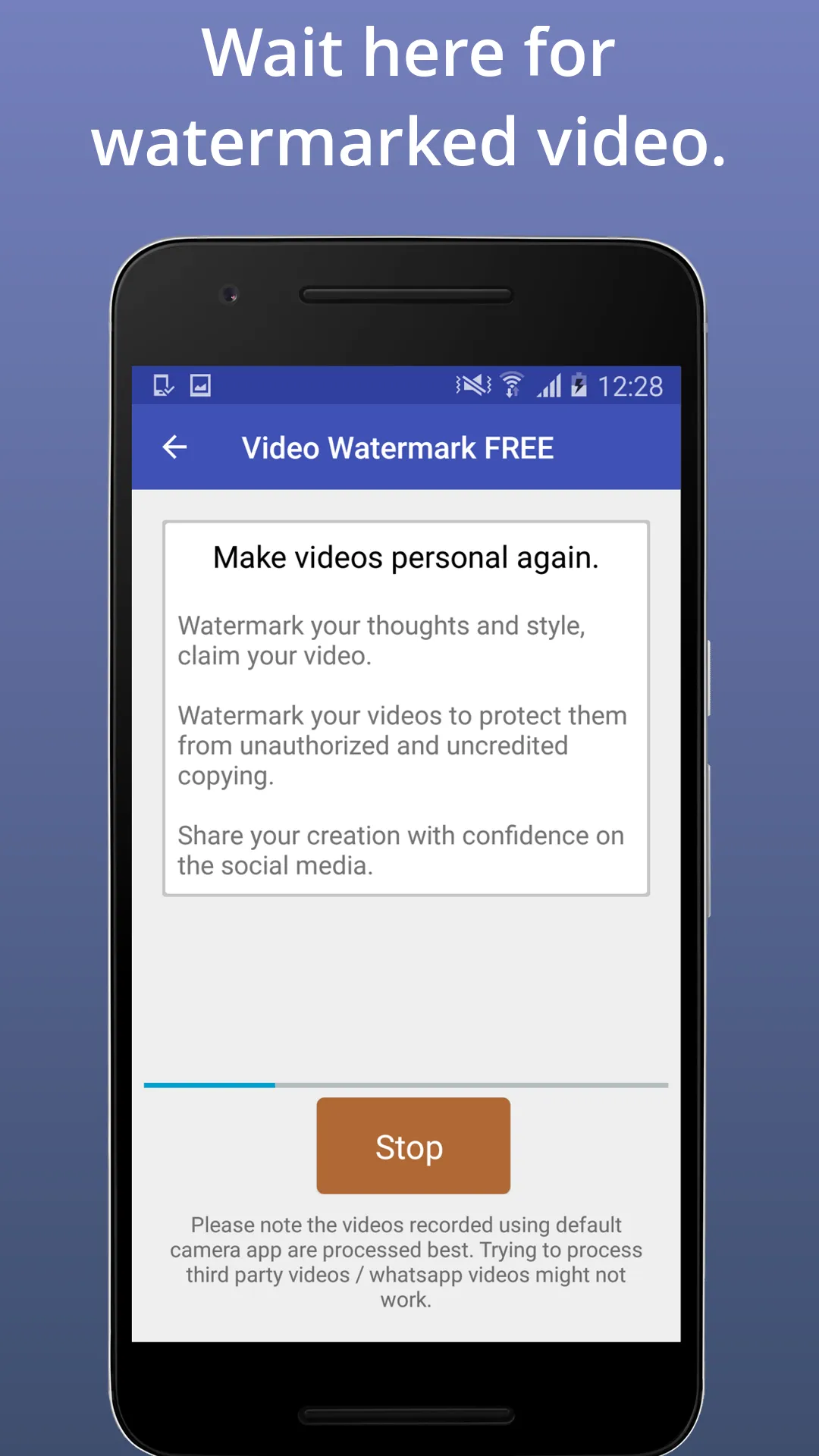 Video Watermark | Indus Appstore | Screenshot