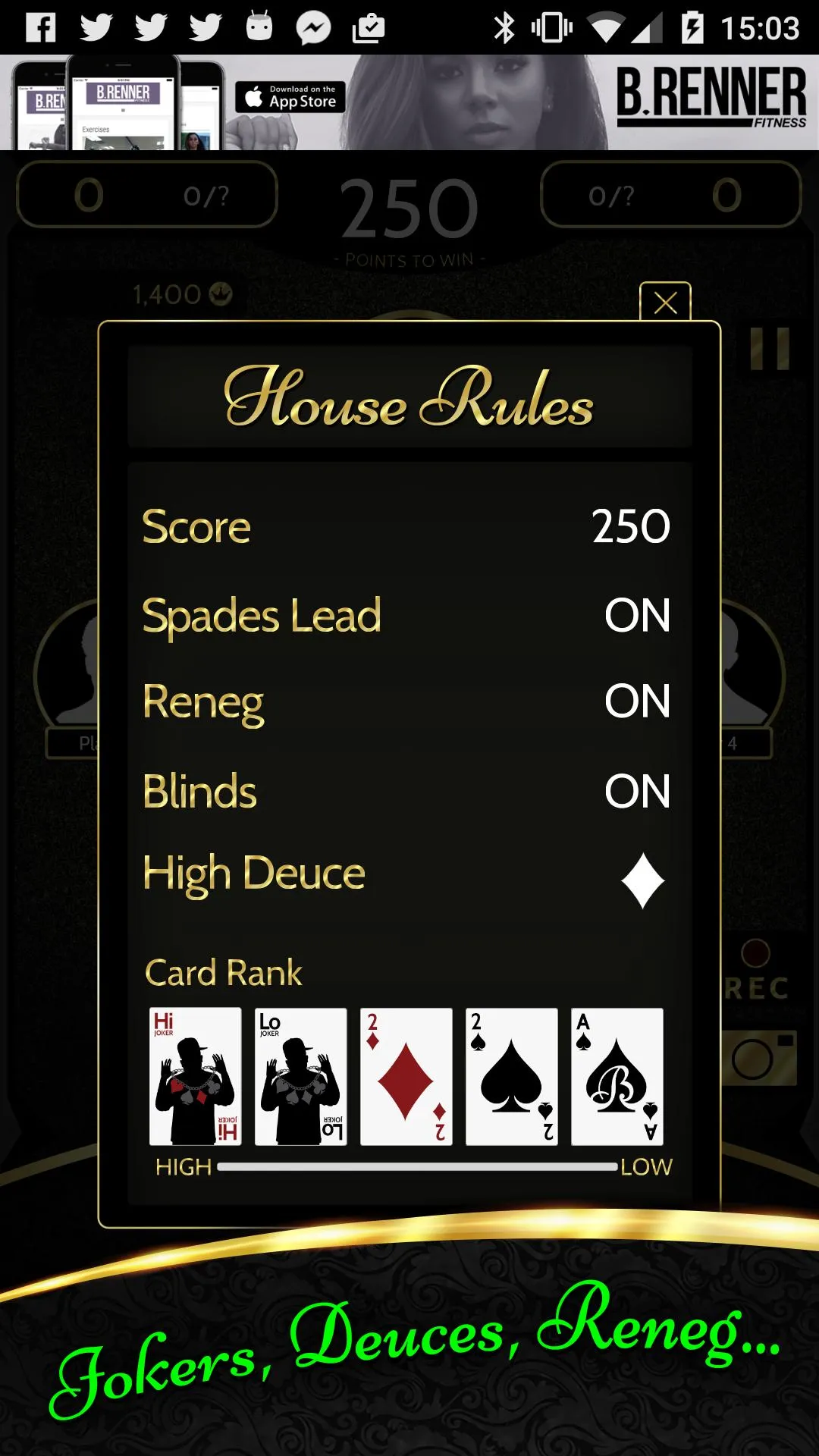 Black Spades - Jokers & Prizes | Indus Appstore | Screenshot