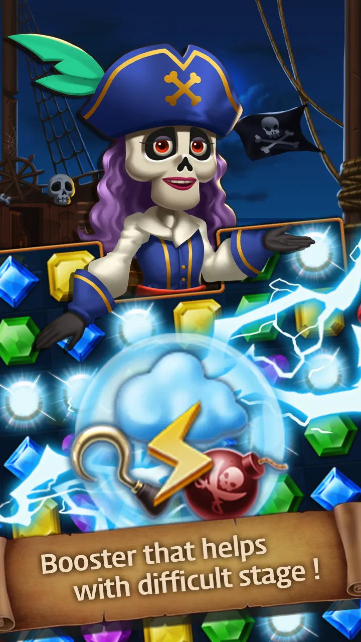 Jewels Ghost Ship: jewel games | Indus Appstore | Screenshot