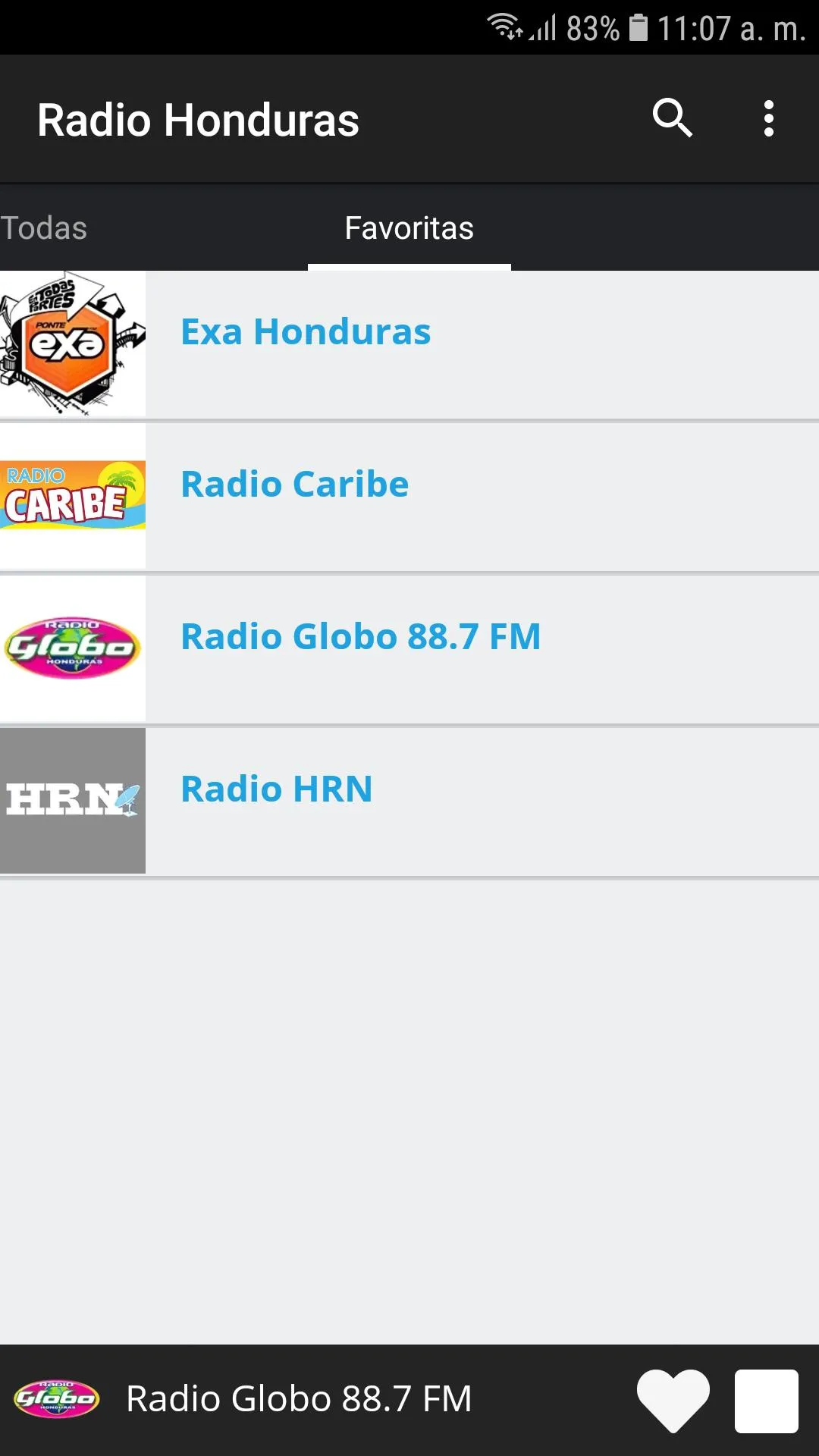 Radio Honduras | Indus Appstore | Screenshot