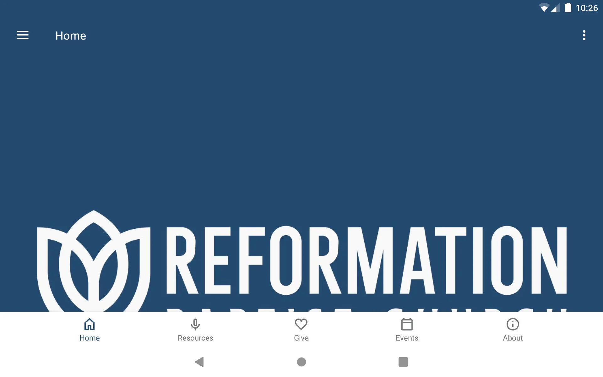 Reformation Baptist Church | Indus Appstore | Screenshot