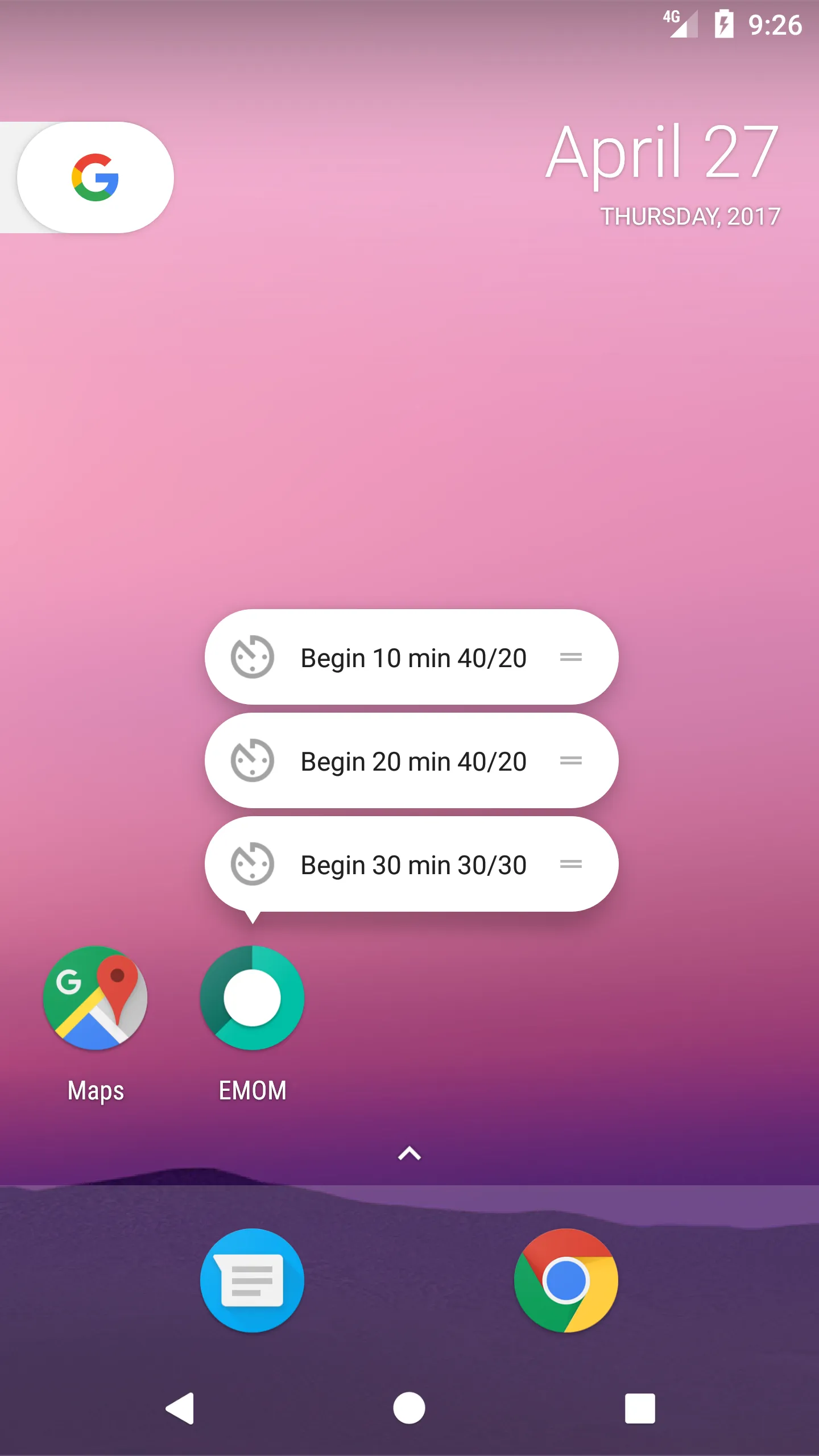 Simple Timer for EMOM & HIIT | Indus Appstore | Screenshot