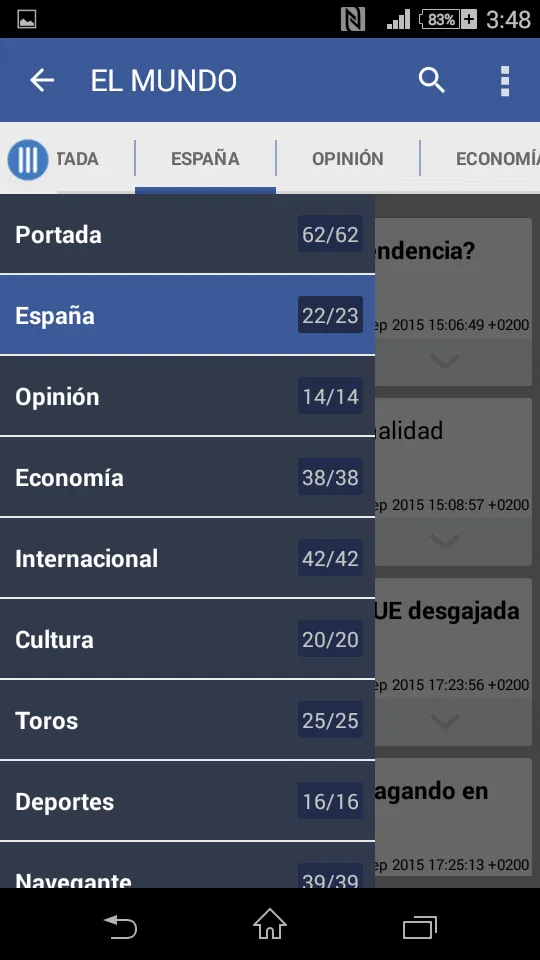 España Noticias | Indus Appstore | Screenshot