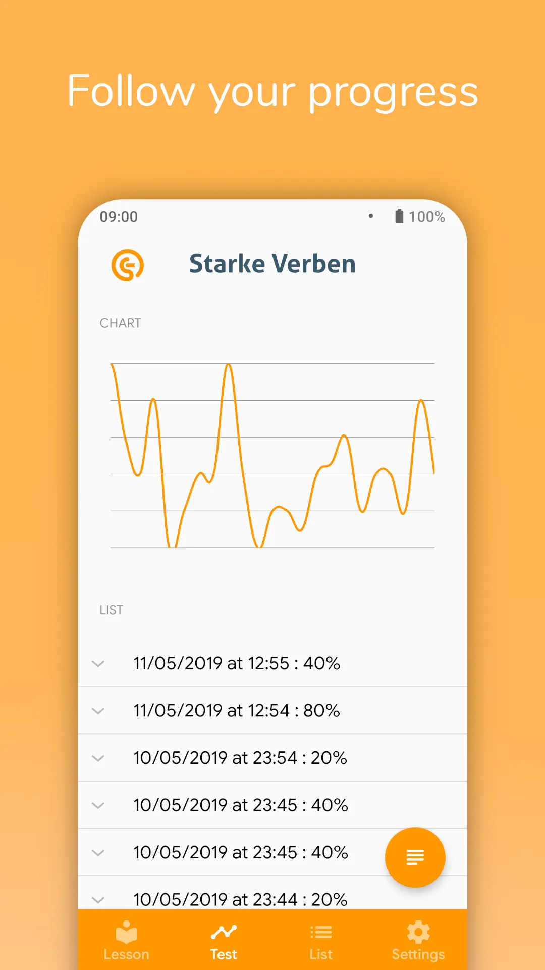 Starke Verben | Indus Appstore | Screenshot